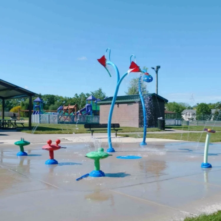 New Custom Outdoor Water Play  - Sprinkler Splash Pad ulasan dan harga