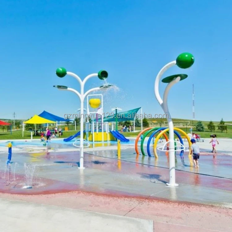 New Custom Outdoor Water Play  - Sprinkler Splash Pad ulasan dan harga